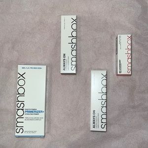 Lot of 4 Smashbox Cosmetics NWT Unopened Primer 2 Cream Eyeshadows Lipstick